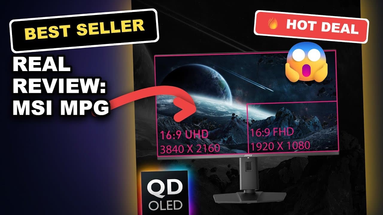 Real Review: MSI MPG 321URX QD-OLED Gaming Monitor — Worth the Price?