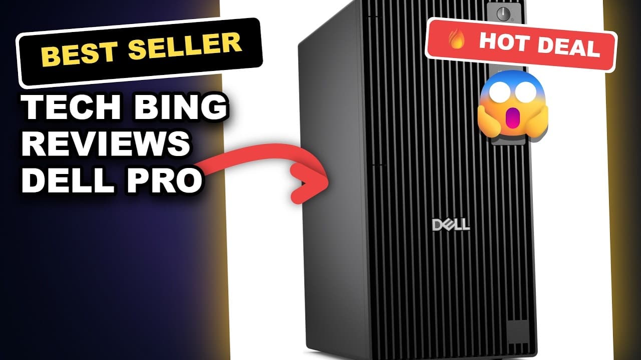 Tech Bing Reviews Dell Pro Tower Plus Desktop: 14-Core Beast for Content Creators?