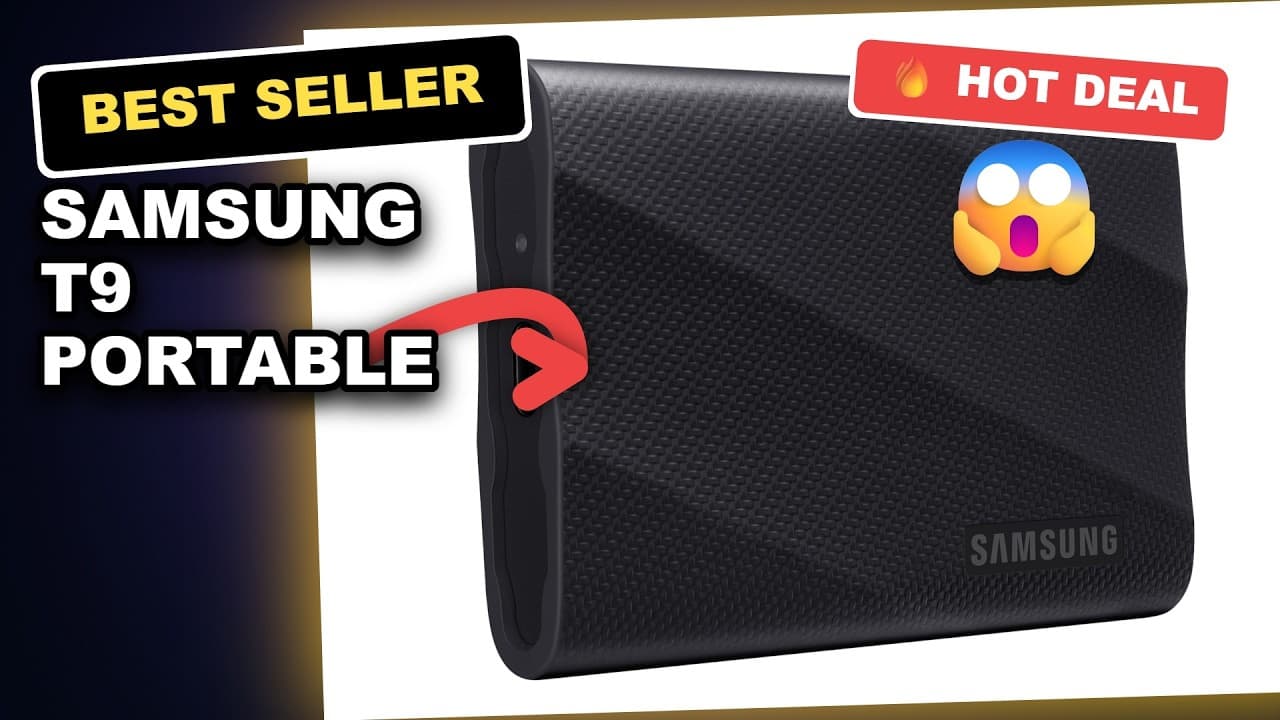 Samsung T9 Portable SSD 2TB Honest Review: Is This Fastest SSD Worth It?
