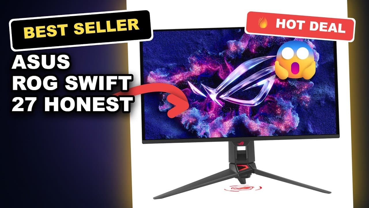 ASUS ROG Swift 27 Honest Review: Unleashing 4K QD-OLED Gaming Performance
