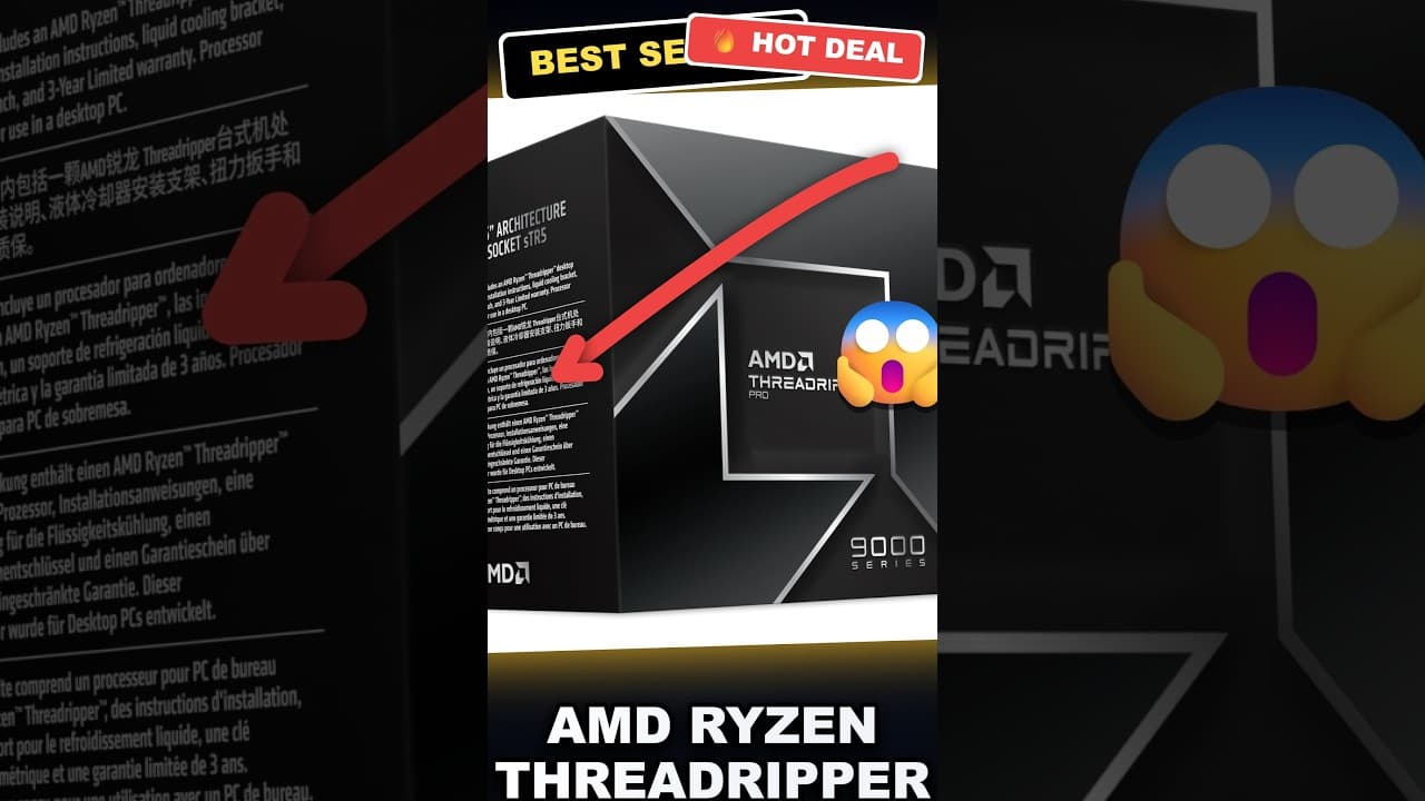 AMD Ryzen Threadripper PRO 9975WX Review: 32-Core Beast Tested for Workstations