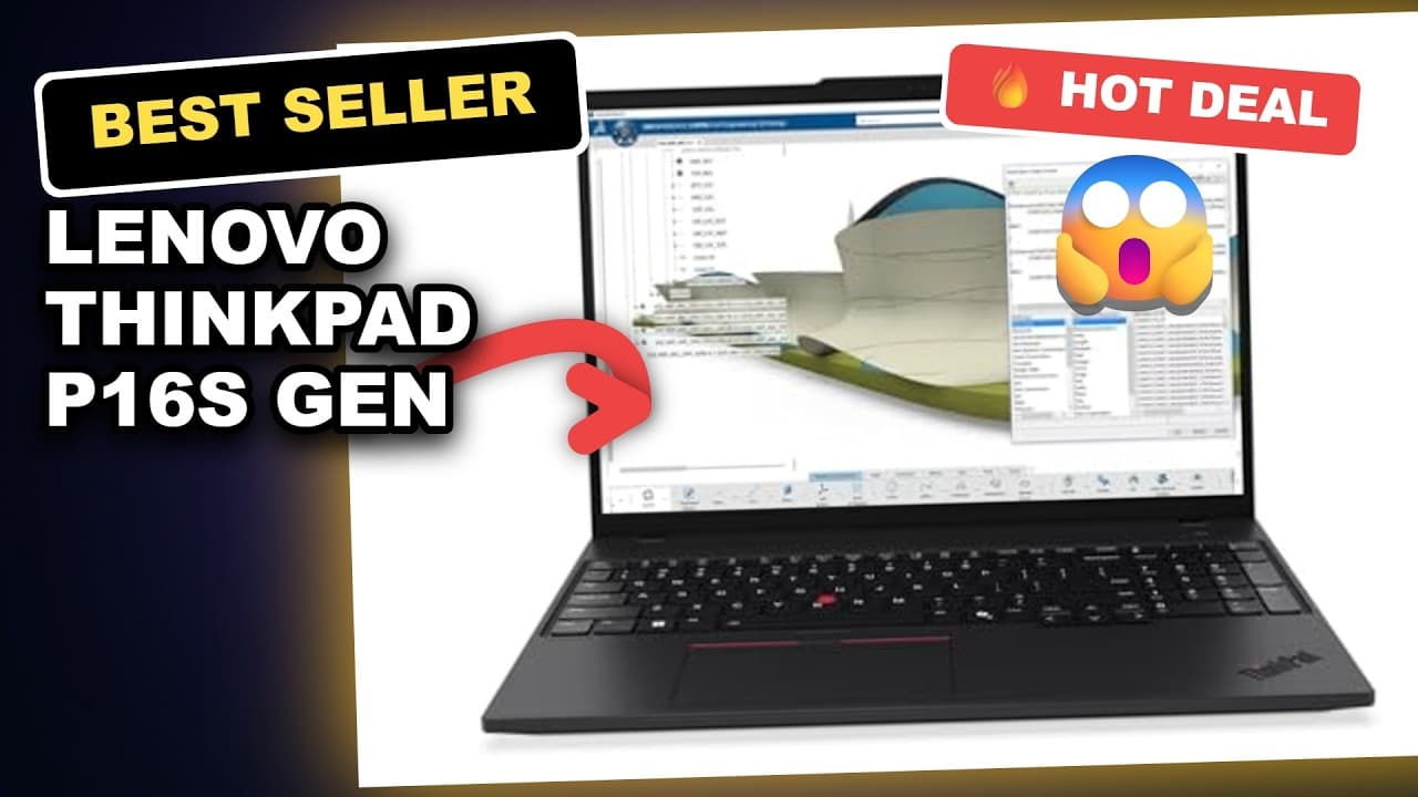 Lenovo ThinkPad P16s Gen 4 Tested: Compact Mobile Workstation for Content Creators?