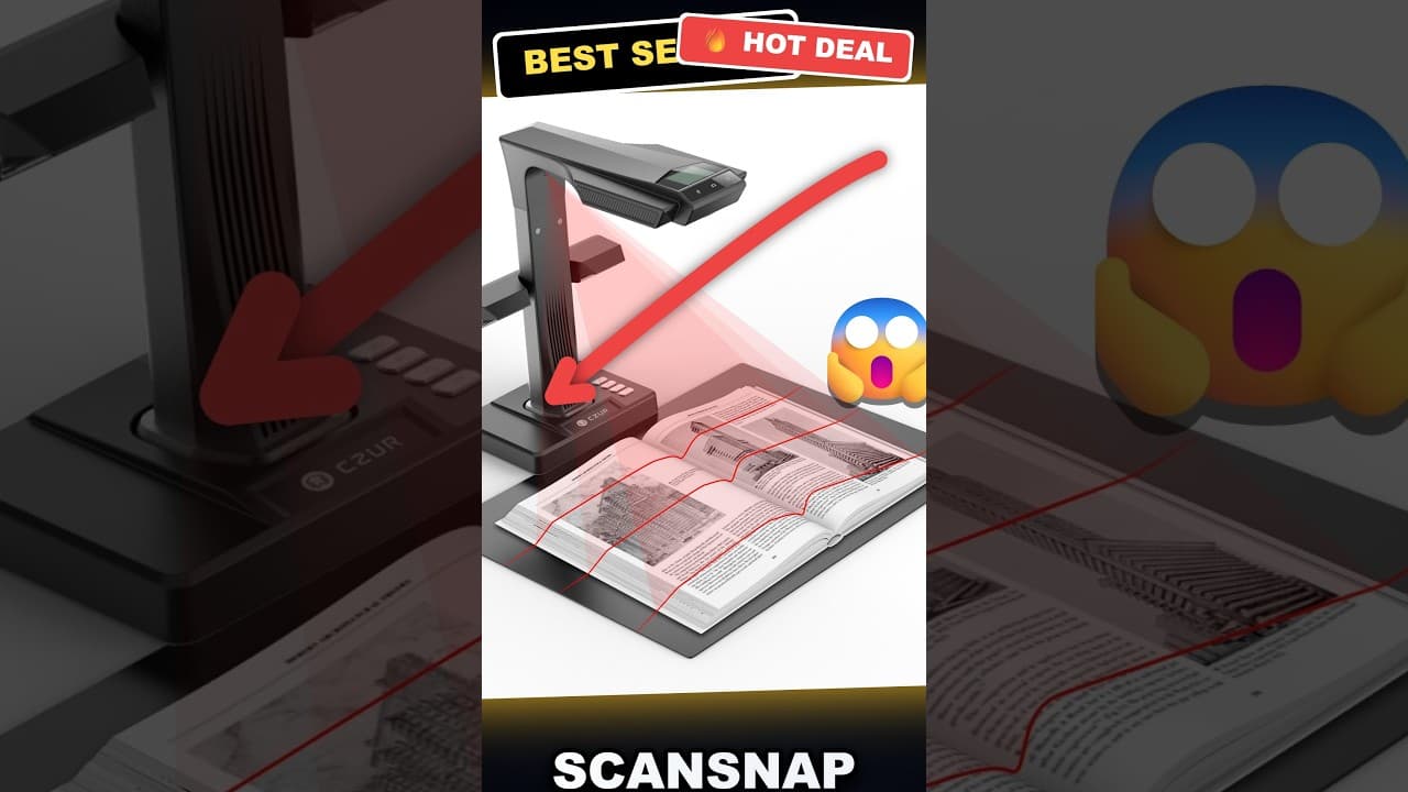ScanSnap SV600 Review: The Best Book Scanner for Libraries & Offices?
