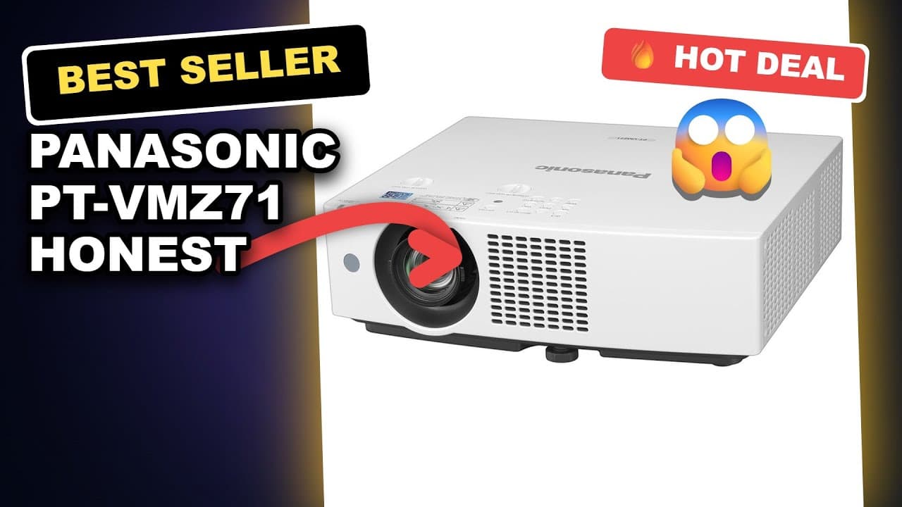 Panasonic PT-VMZ71 Honest Review: A Reliable WUXGA Projector for Presentations