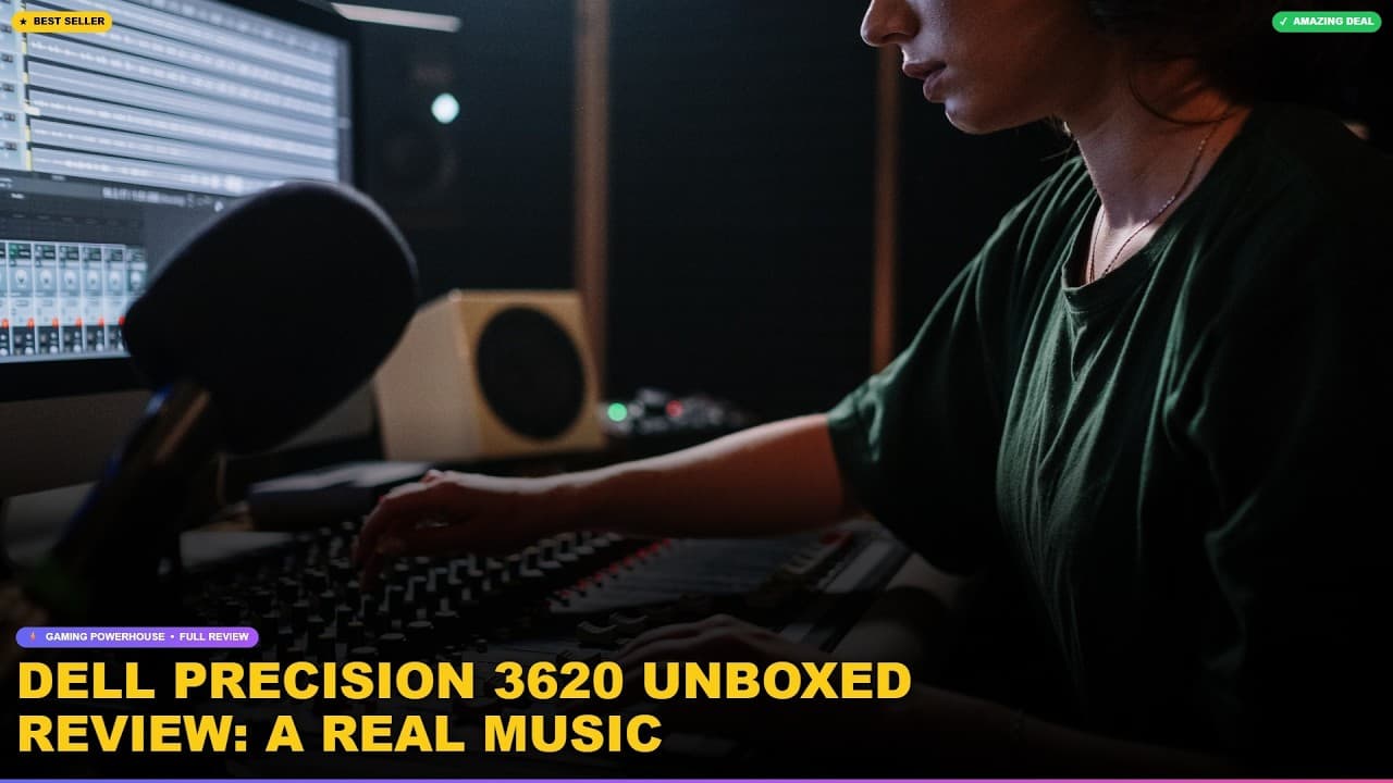 Dell Precision 3620 Unboxed Review: A Real Music Production Workstation PC