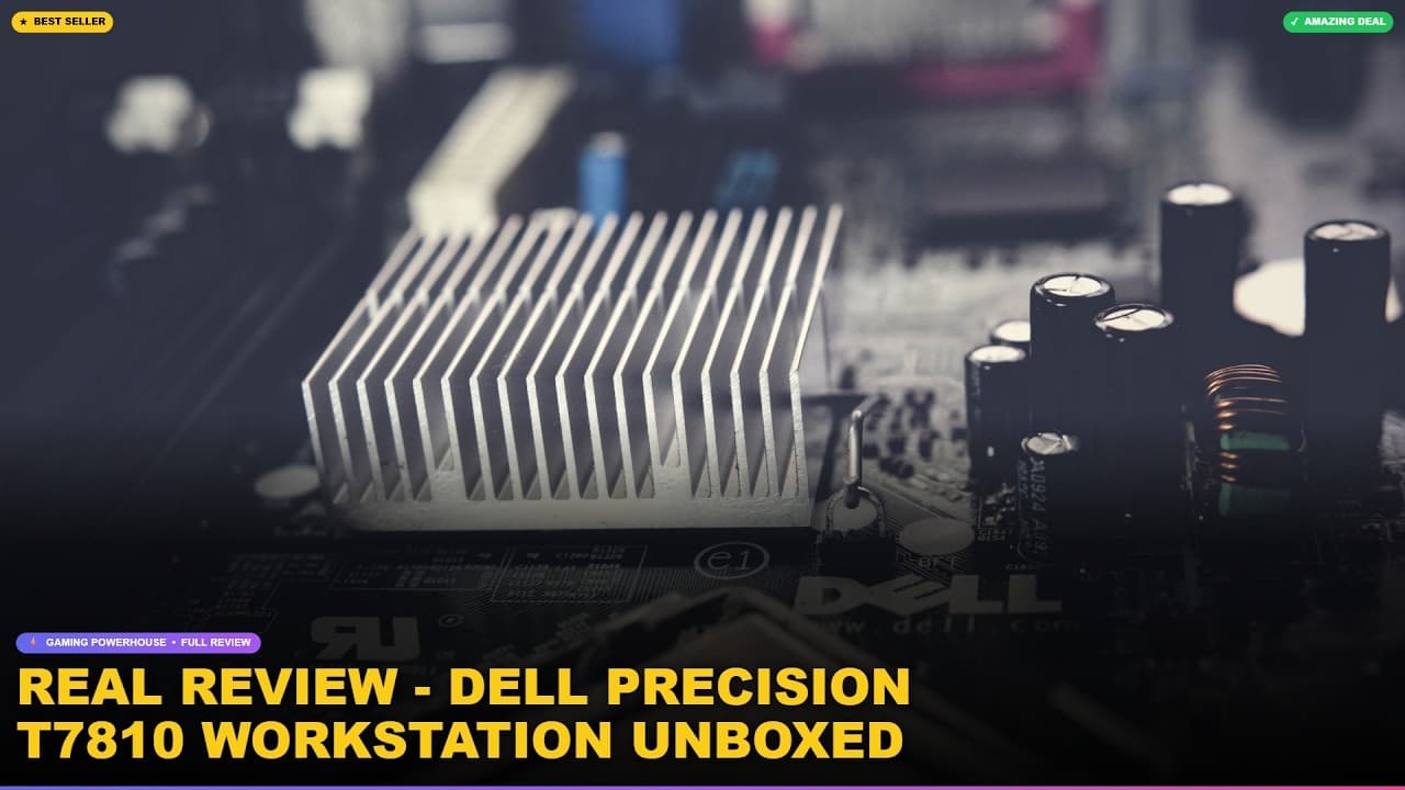 Real Review - Dell Precision T7810 Workstation Unboxed and Tested