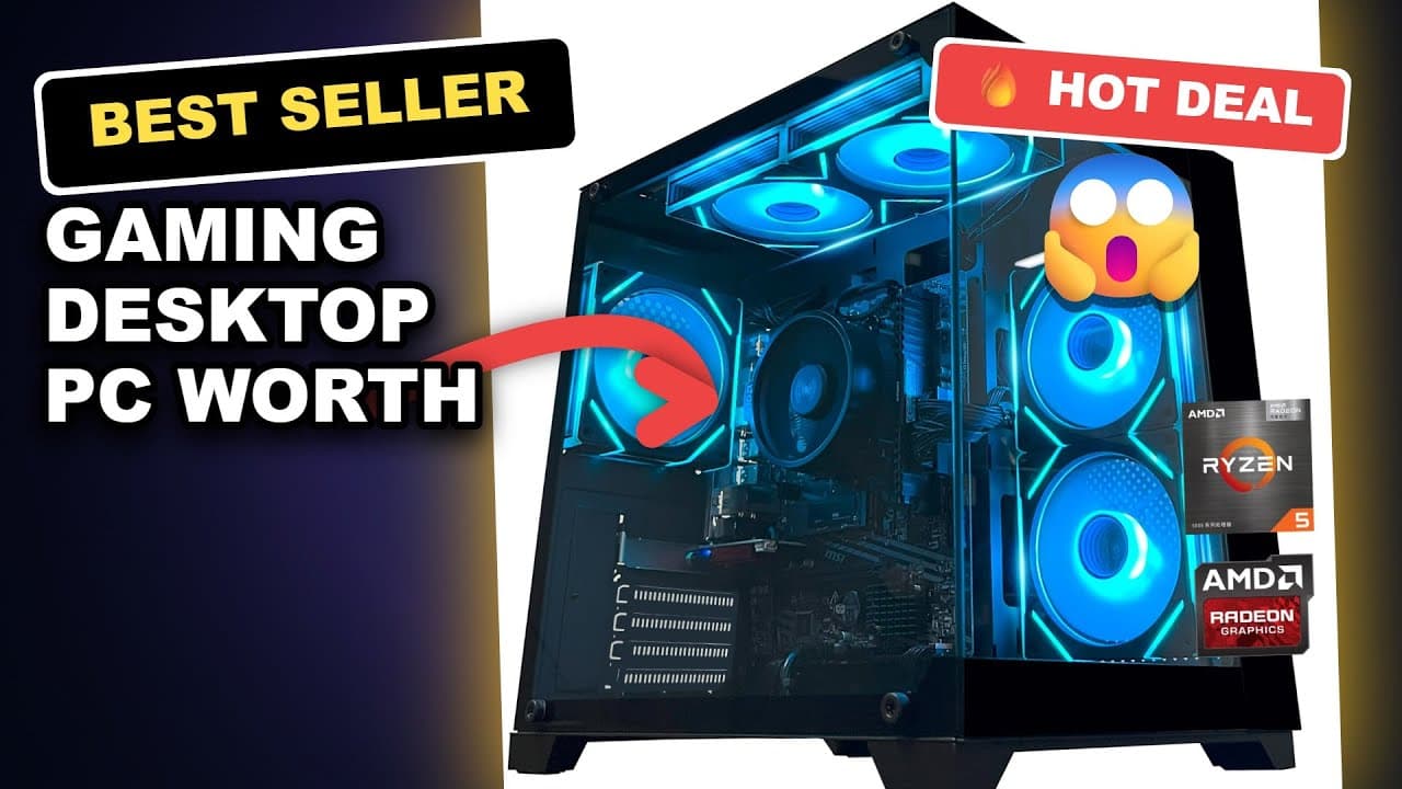 Gaming Desktop PC Worth It? Ryzen 5 4500 & RTX 3050 Performance Tested