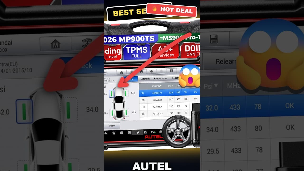 Autel MaxiPRO MP900TS vs MS906 PRO MS906TS Review