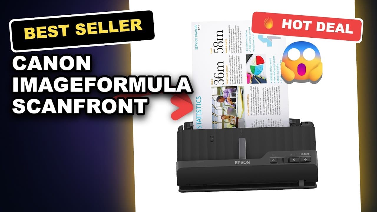 Canon imageFORMULA ScanFront 400 Networked Document Scanner Review: Scanning Made Easy review video