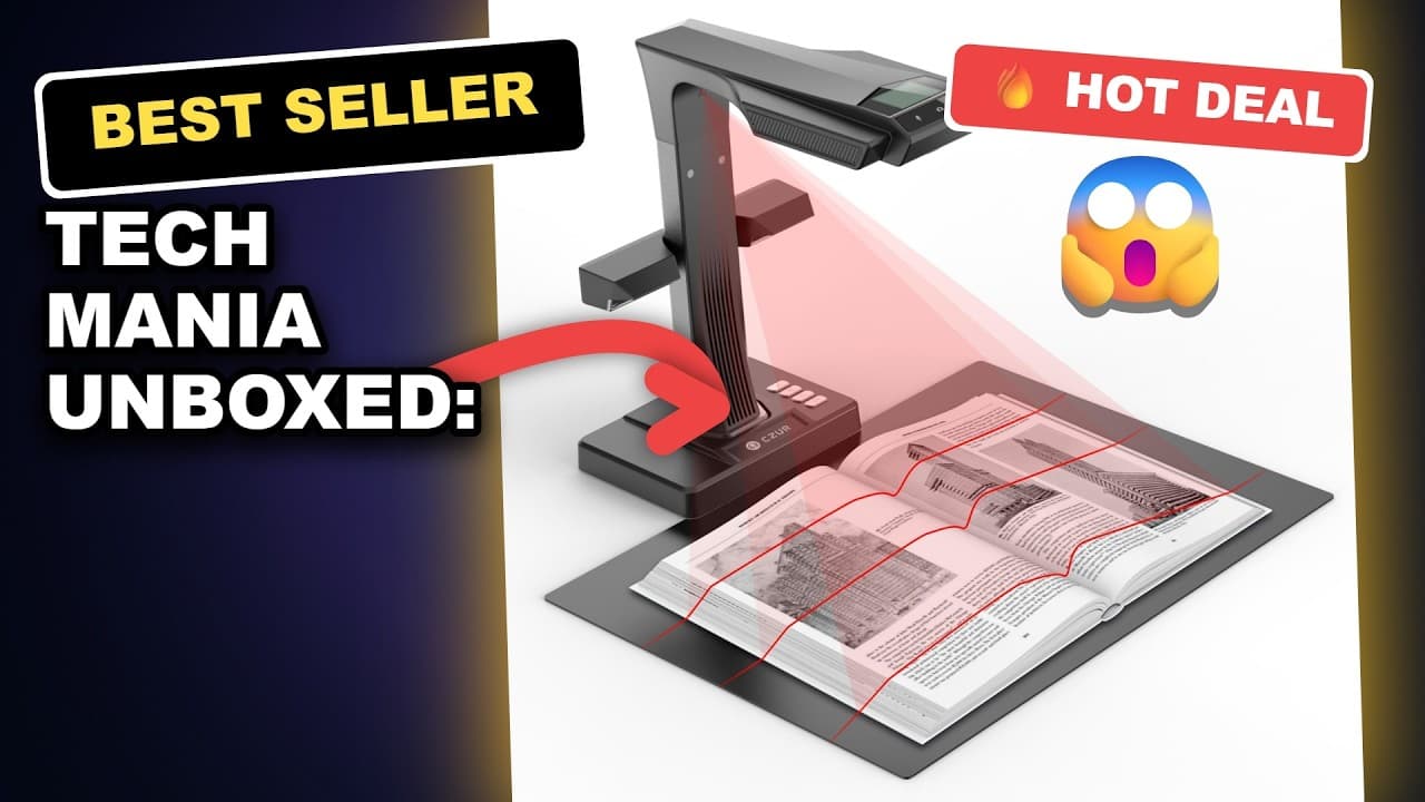 Tech Mania Unboxed: Examining the ScanSnap SV600 Scanner for Efficiency