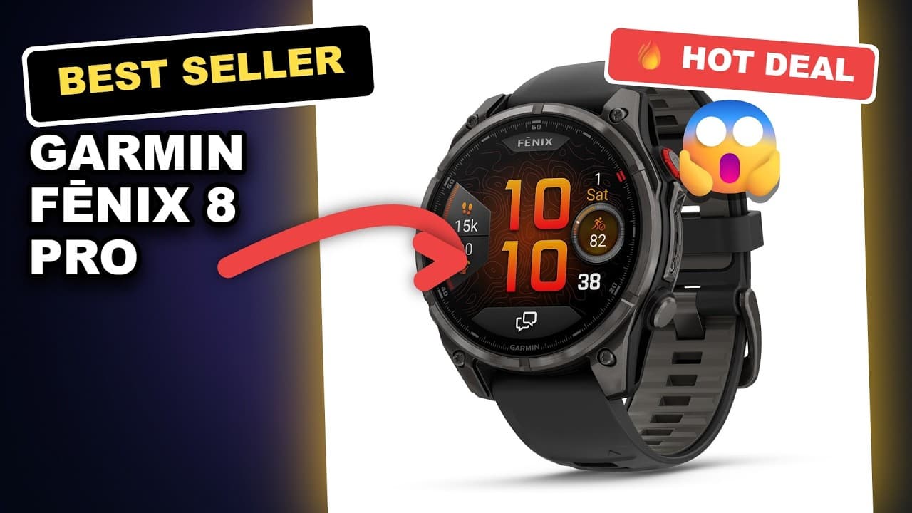 Garmin fēnix 8 Pro Tested: The Ultimate Multisport Watch for Adventurers? review video