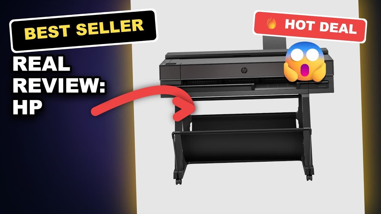 Real Review: HP DesignJet T850 Large Format Plotter Printer for Architects & Engineers