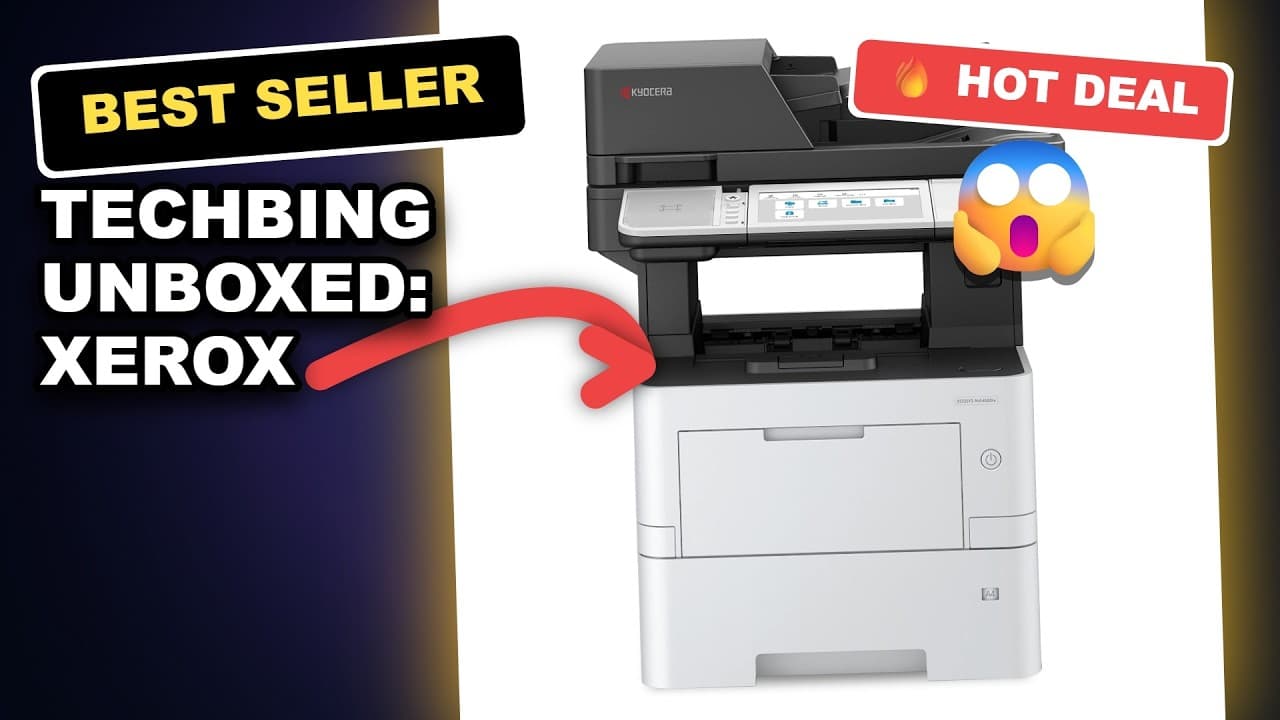 TechBing Unboxed: Xerox VersaLink C625 Color Multifunction Printer, Up to 52ppm — Tested for Product