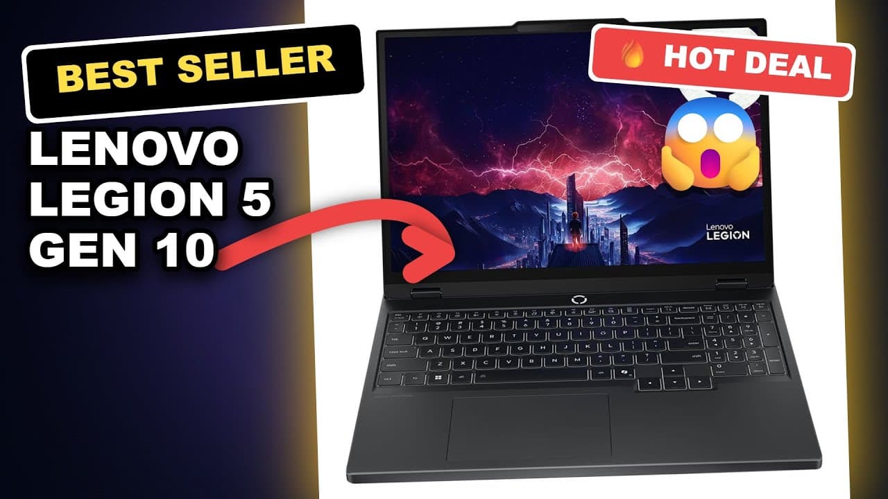 Lenovo Legion 5 Gen 10 Gaming Laptop Review: Honest Thoughts on Ryzen 7, RTX 5060, and More