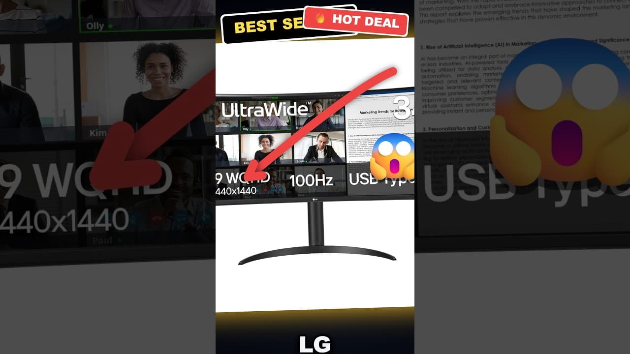 LG 34WR55QK-B: Worth the Investment for Productivity and Immersive Viewing?