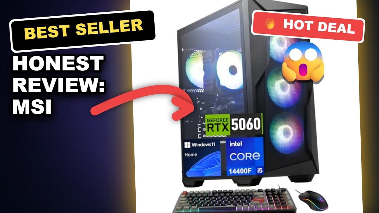 Honest Review: MSI Codex R2 5060 Desktop Unboxed for Gaming Performance