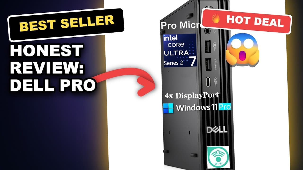 Honest Review: Dell Pro Micro Plus Desktop for Business in 2026, 20-Core Ultra 7 265, AI-Ready Perfo