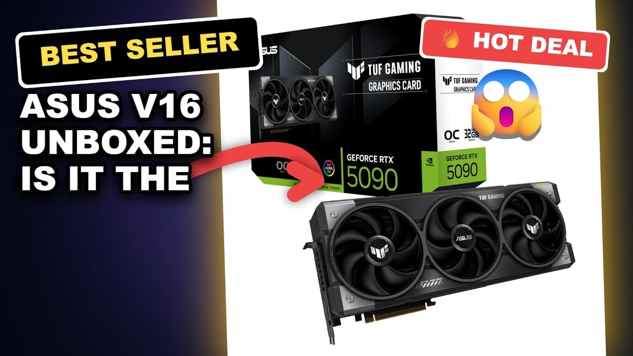 ASUS V16 Unboxed: Is It the Ultimate 144Hz Gaming Laptop with Intel Core 7 240H and RTX 5070?