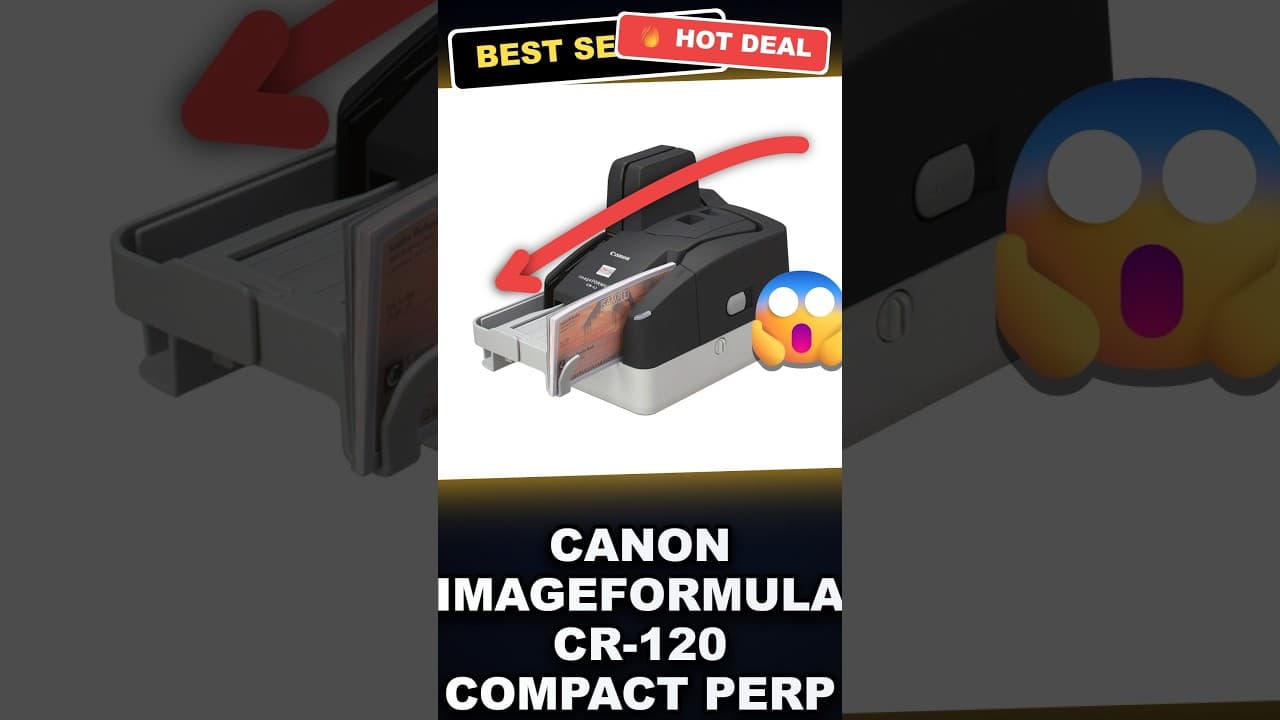 Canon ImageFormula CR-120 Compact Perp Check Transport Reviewed
