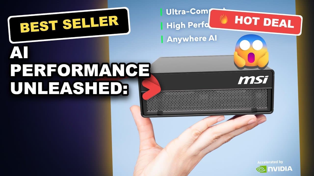 AI Performance Unleashed: MSI EdgeXpert Review - Powered by NVIDIA GB10