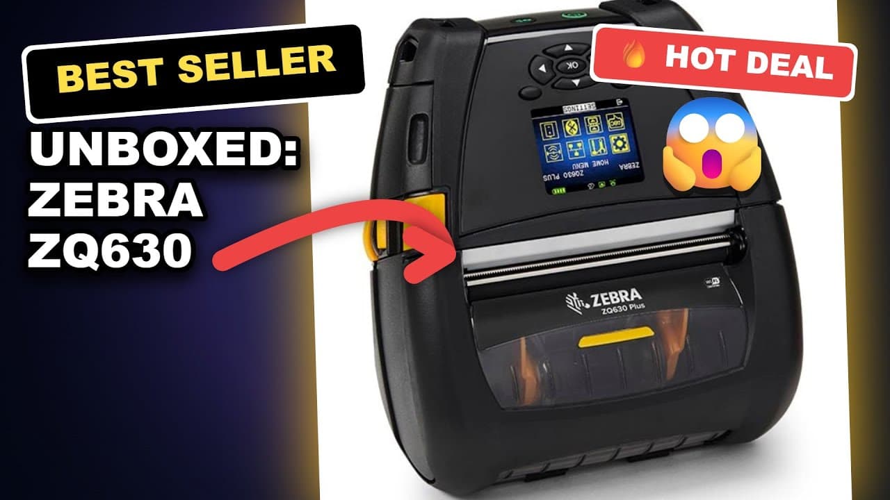 Unboxed: Zebra ZQ630 Plus Mobile Printer Review - Perfect for Warehouse Staff