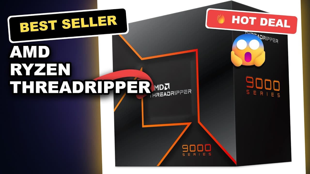 AMD Ryzen Threadripper 9960X Tested: Is This Workstation CPU Worth It?