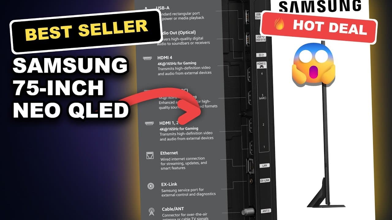 Samsung 75-Inch Neo QLED 4K QN90F Series Review: Ultimate Smart TV Experience?