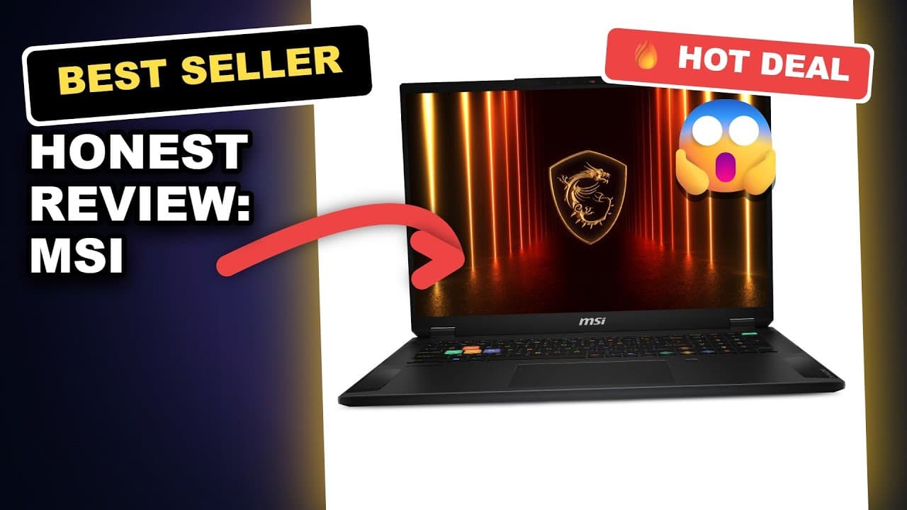 Honest Review: MSI Stealth 18 HX AI Laptop - 18'' 4K Display, 64GB DDR5, NVIDIA GeForce RTX 5090