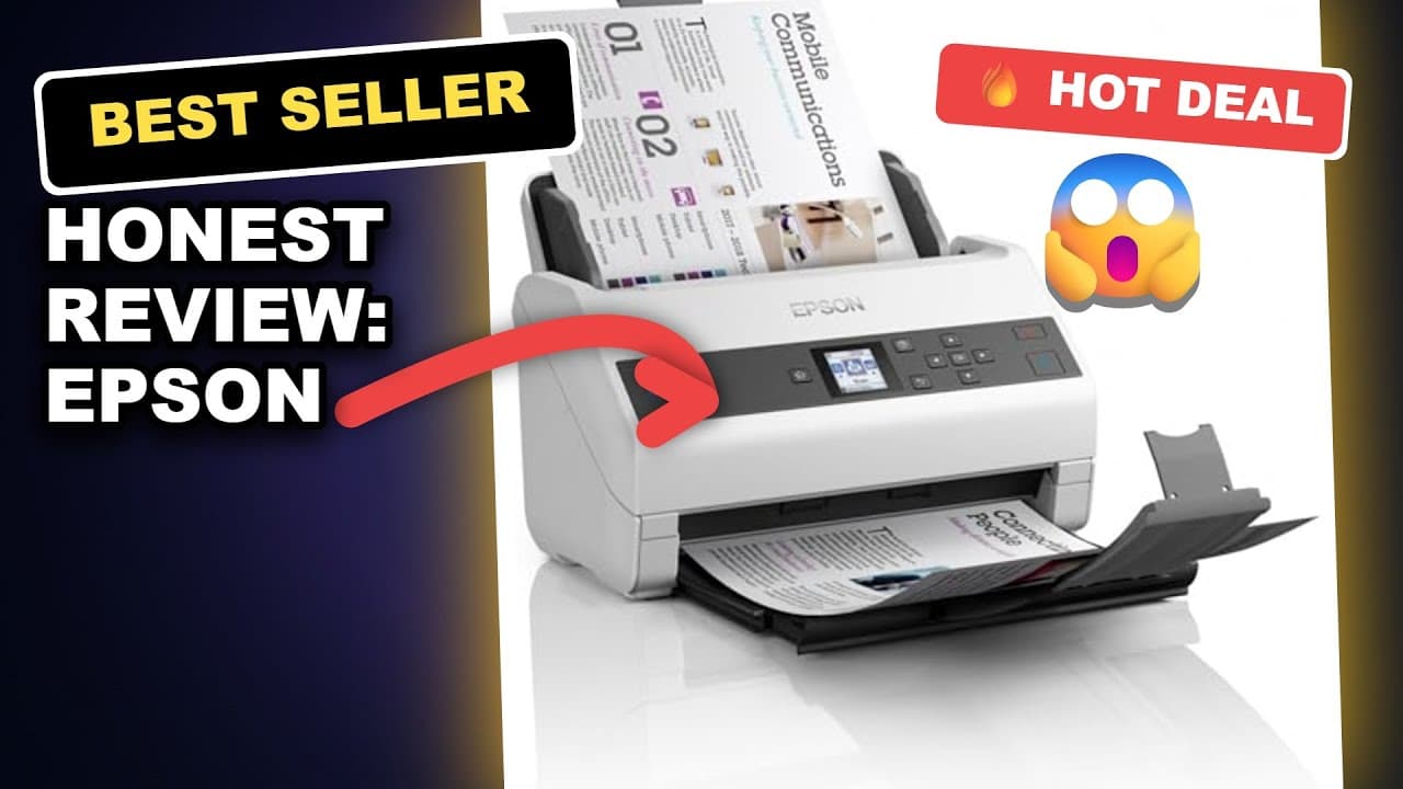 Honest Review: Epson DS870 Document Scanner for Businesses Worth It?