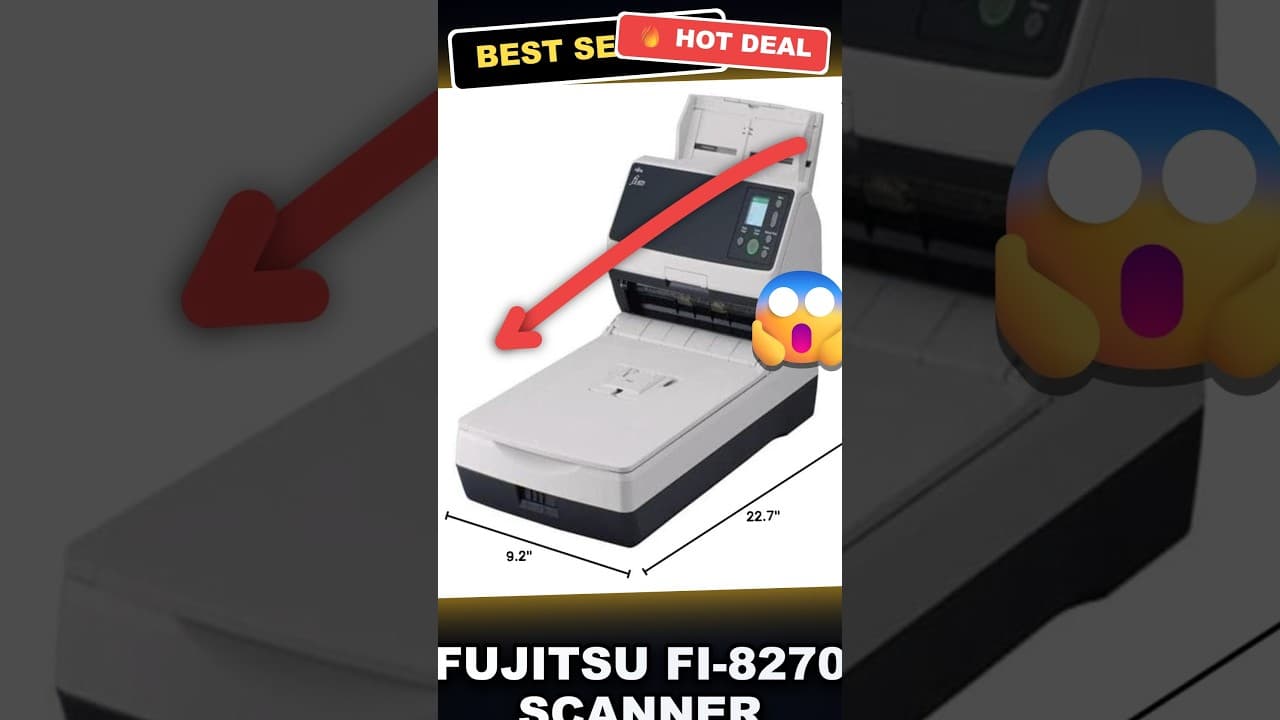 Fujitsu fi-8270 Scanner Review: High Speed Scanning for Business