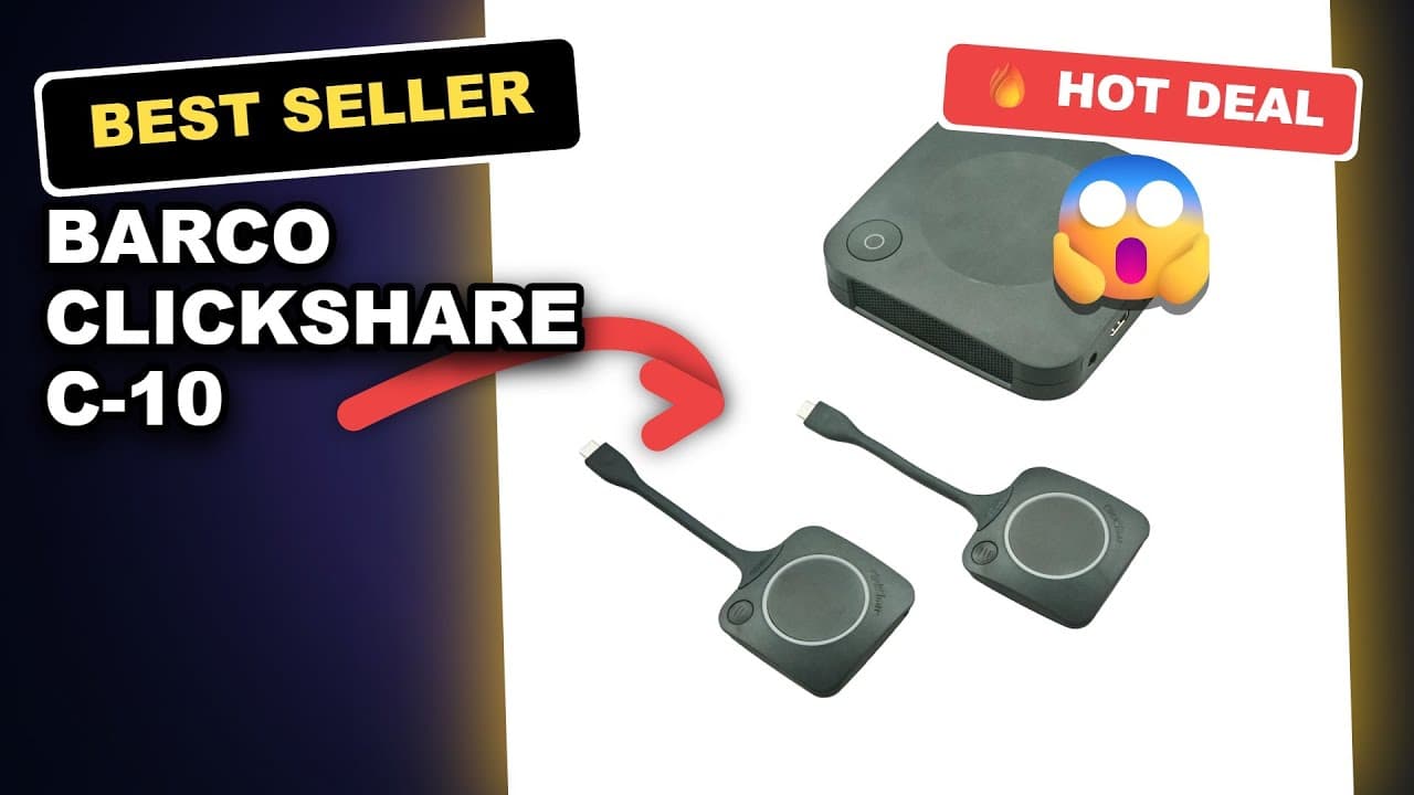 BARCO ClickShare C-10 Gen2 US Review: Wireless Presentation Done Right