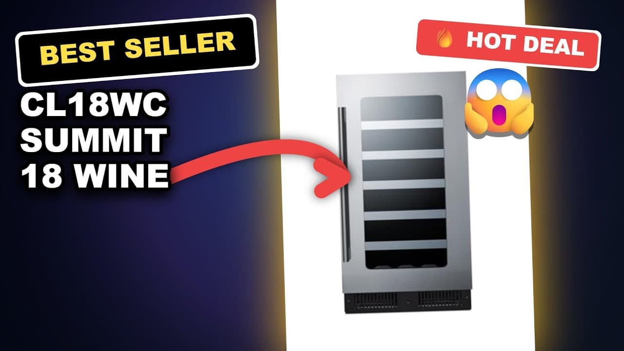 CL18WC Summit 18 Wine Cellar Review: Ultimate 29 Bottle Wine Storage