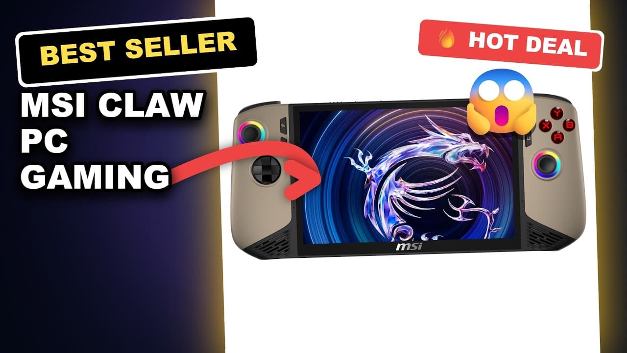 Msi Claw PC Gaming Handheld Unboxed: Powerful Performance in Your Hands