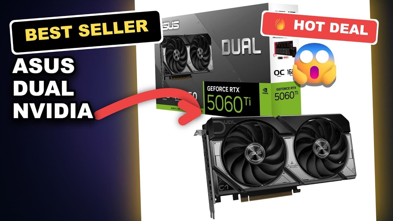 ASUS Dual NVIDIA GeForce RTX 5060 Ti Honest Review: Can It Handle Demanding Games?