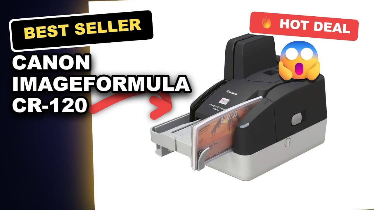 Canon ImageFORMULA CR-120 Compact Perpetual Check Transport Review — Honest Look