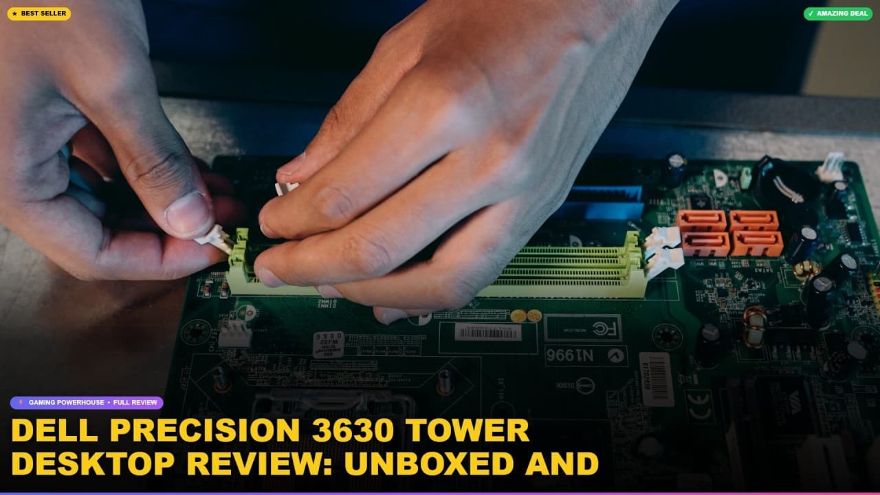 Dell Precision 3630 Tower Desktop Review: Unboxed and Tested for Content Creation