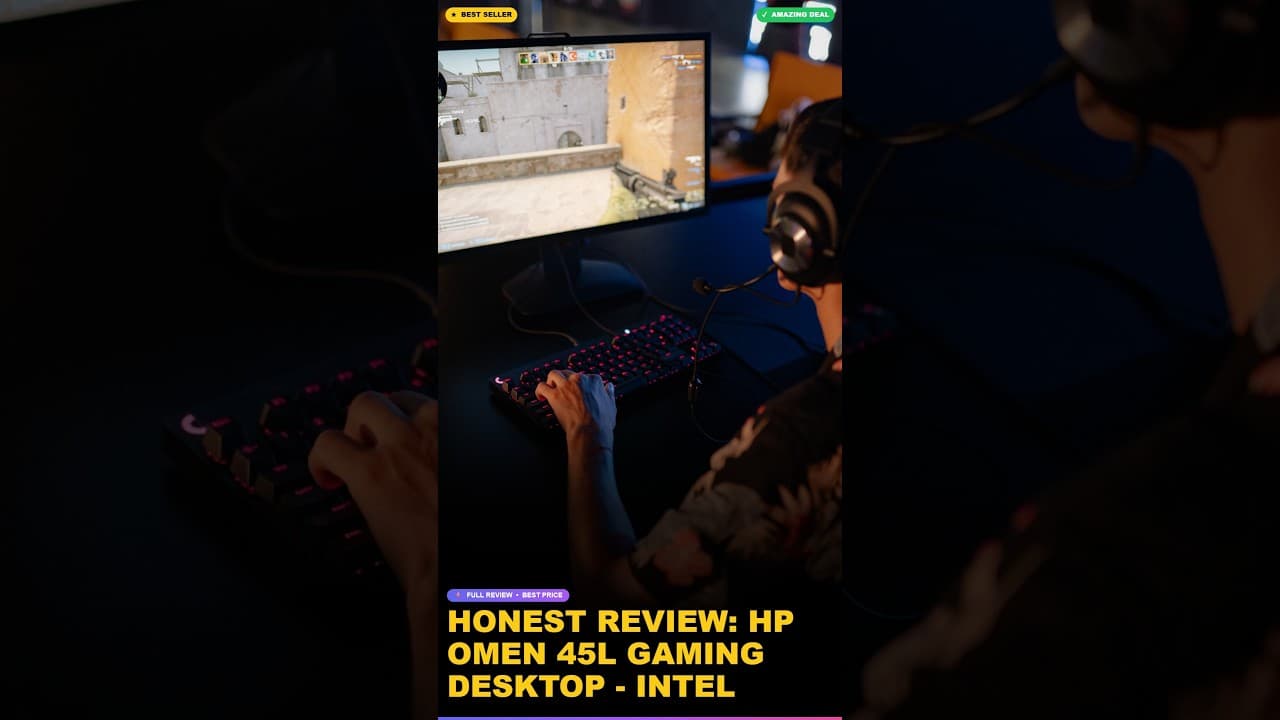 Honest Review: HP OMEN 45L Gaming Desktop - Intel Core Ultra 7 265K, 32 GB RAM, 1 TB SSD, NVIDIA GeF