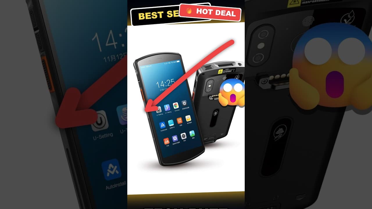 Tech Buzz Real Review: Is Vanquisher Android 13 Enterprise Mobile Data Terminal D50 Worth It?