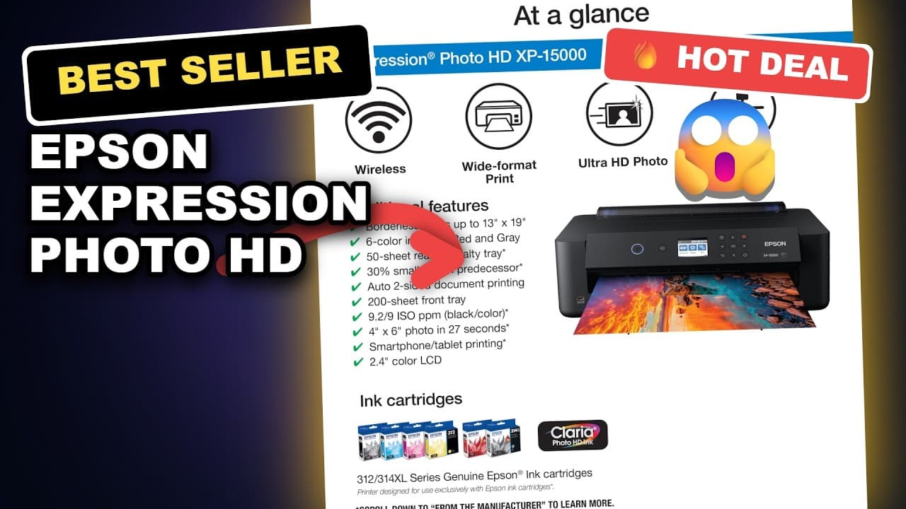 Epson Expression Photo HD XP-15000 Review: Versatile Photo Printer Worth Your While