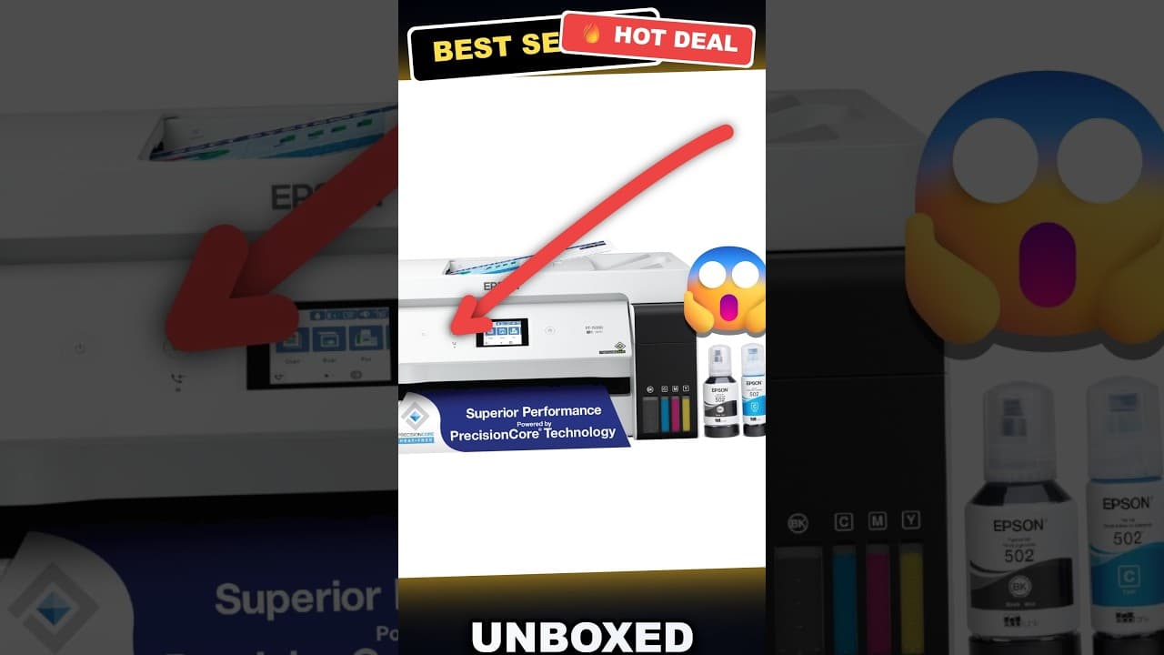 Unboxed Epson EcoTank Pro ET-5850 Review: Wireless All-in-One Printer Worth It?