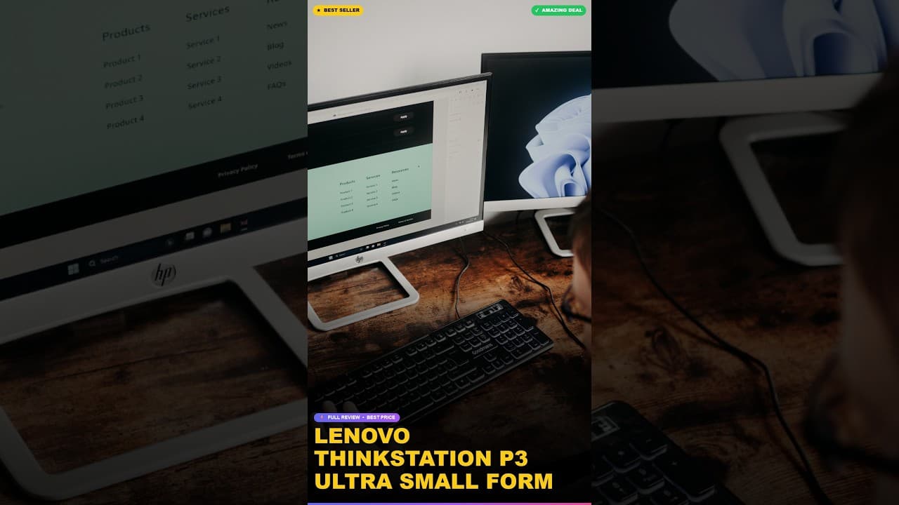 Lenovo ThinkStation P3 Ultra Small Form Factor Gen 2 Workstation Honest Review: Real Business PC wit
