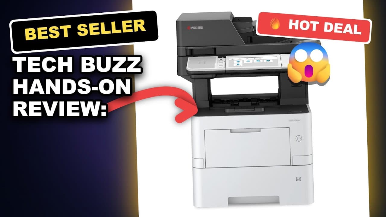 Tech Buzz Hands-On Review: Is the Kyocera ECOSYS MA3500cifx Printer Worth It?