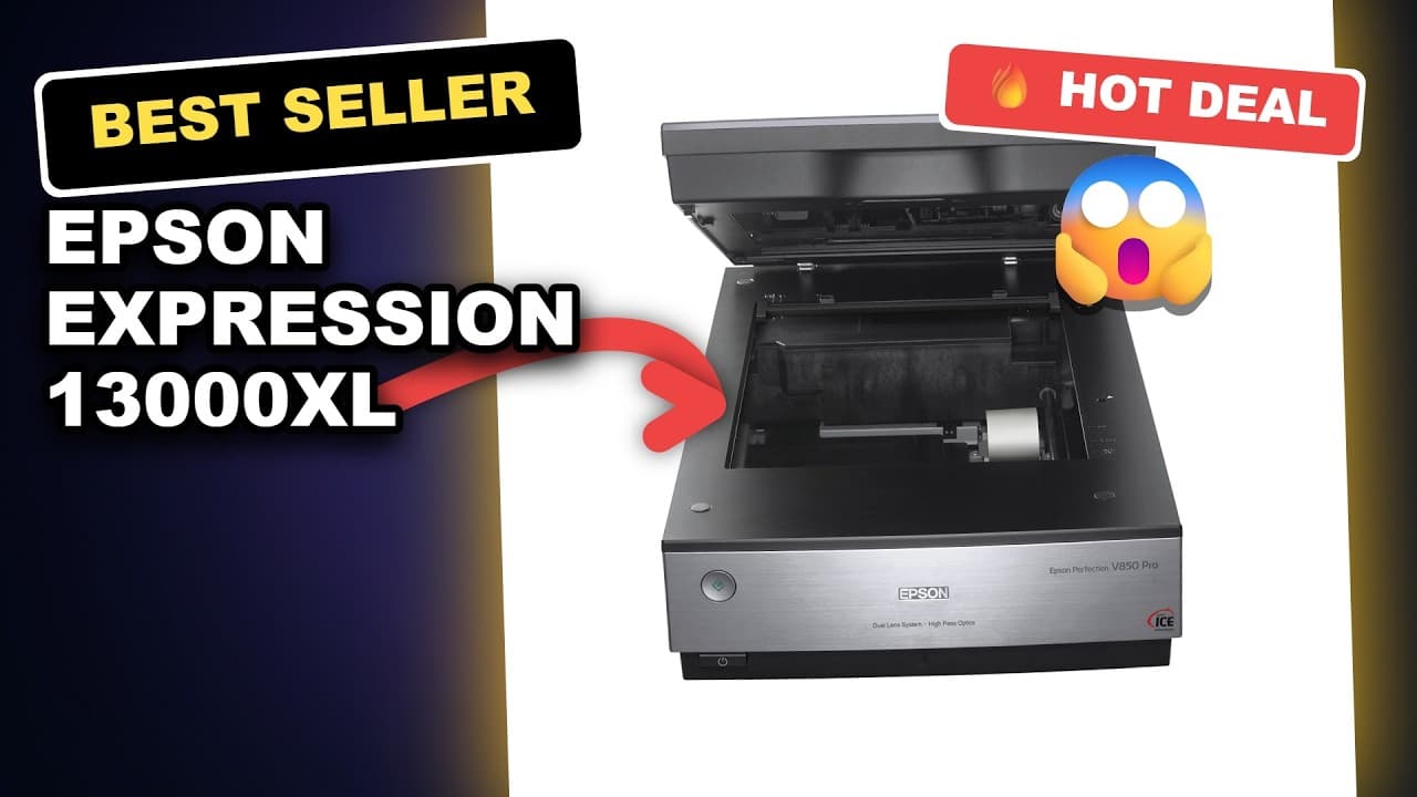 Epson Expression 13000XL Honest Review: Large Format Scanning Made Easy for Archivists