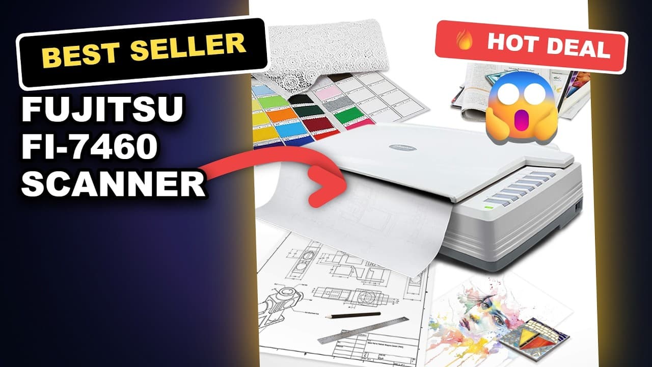 Fujitsu fi-7460 Scanner Tested: Scans Large Documents Flawlessly?