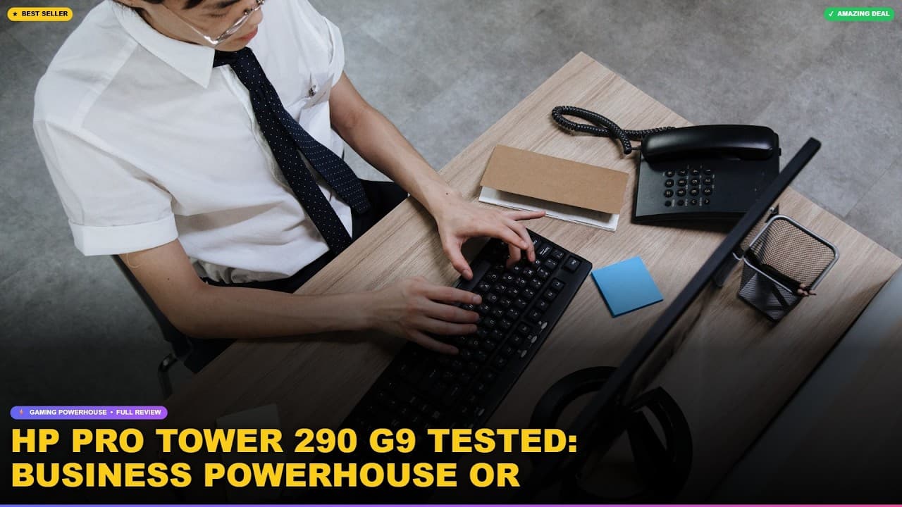 HP Pro Tower 290 G9 Tested: Business Powerhouse or Budget Buster? 12th Gen Intel i5-12500 Review
