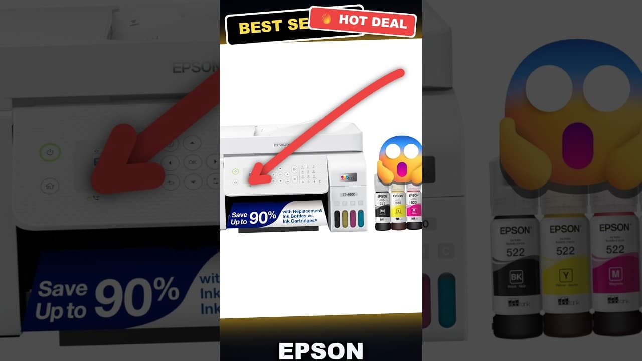 Epson ET-4800 Wireless All-in-One Printer Unboxed: Worth the Cartridge-Free Hype?