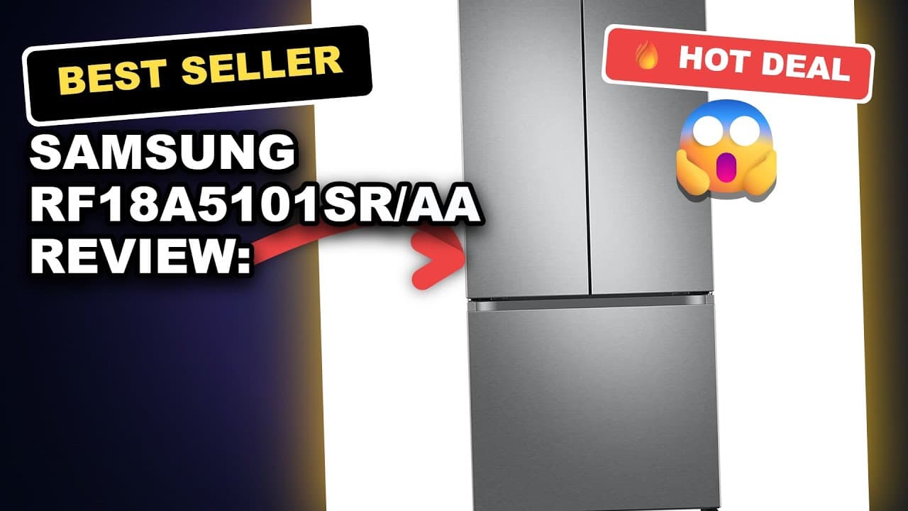 Samsung RF18A5101SR/AA Review: Is This $3000 Counter Depth Smart French Door Fridge Worth It?