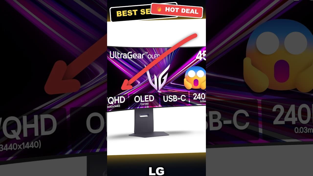 LG 45GX900A-B OLED Monitor Review: Is This 240Hz Curved Beast Worth It?