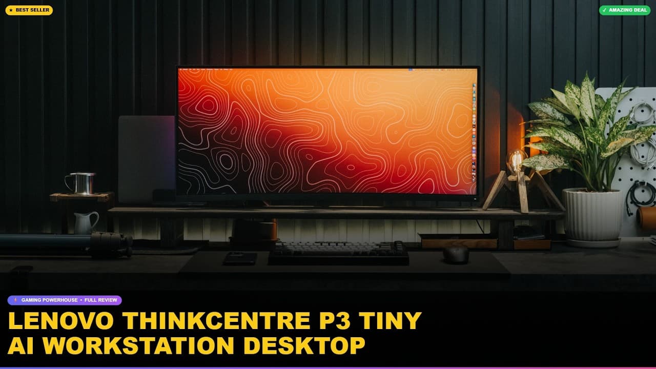 Lenovo ThinkCentre P3 Tiny AI Workstation Desktop Review: Is It Worth the AI Boom?