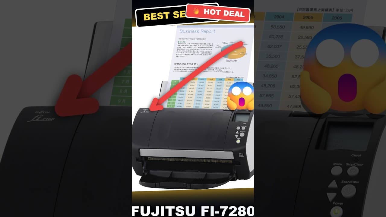 Fujitsu fi-7280 Honest Review: Is This The Best Professional Document Scanner?
